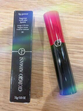 Armani Beauty Lip Power Long Lasting Lipstick 110 Mania- *BNIB*
